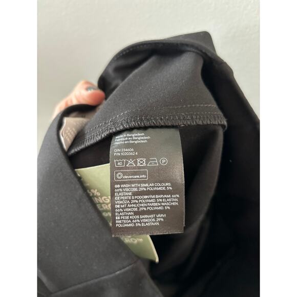 H&M Pants Women's Medium Black Dress Pant Trouser Office Work Skinny NWT - Picture 8 of 9